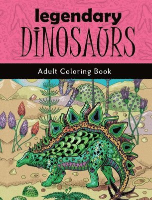 Blush Design - Legendary Dinosaurs: Adult Coloring Book, Inbunden. Tillgänglighet: Lägg i varukorg