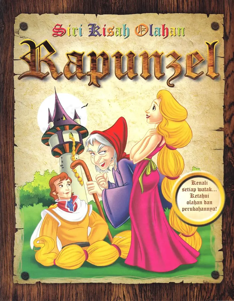 Brothers Grimm - Rapunzel (Malajiska), Häftad. Tillgänglighet: Lägg i varukorg