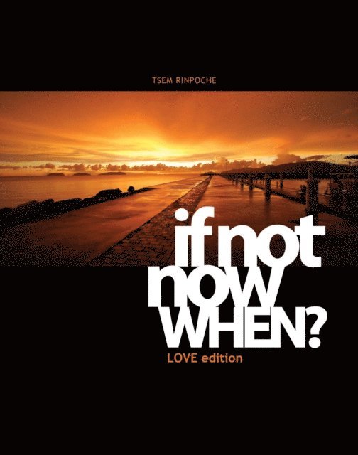 Tsem Rinpoche - If Not Now, When? Love Ed, E-bok