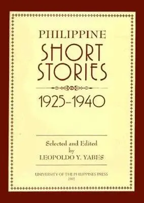 Leopoldo Y. Yabes - Philippine Short Stories, Häftad. Tillgänglighet: Tillfälligt slut