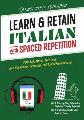 Adros Verse Education S R L - Learn & Retain Italian with Spaced Repetition, Häftad