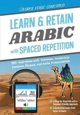Adros Verse Education S R L - Learn & Retain Arabic with Spaced Repetition, Häftad