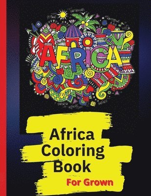 Simona - Africa Coloring Book, Häftad