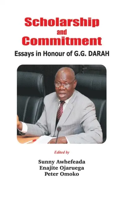 E. Omoko, Sunny Awhefeada - Scholarship and Commitment, E-bok. Tillgänglighet: Lägg i varukorg