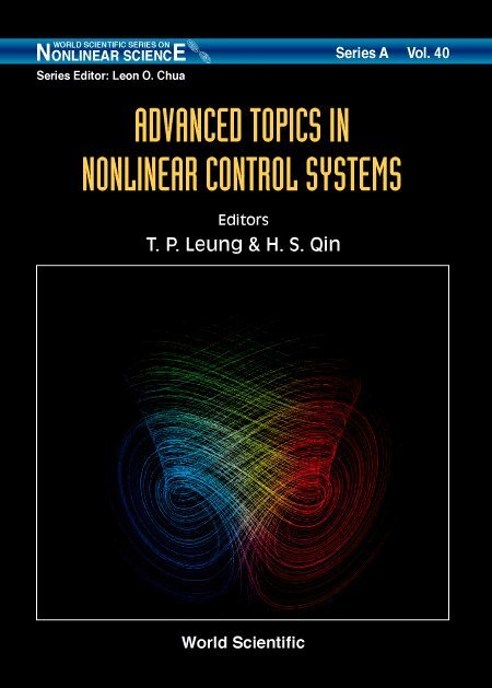 ADVANCED TOPICS IN NONLINEAR CONTROL SYSTEMS