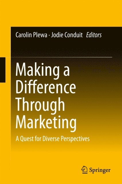 Jodie Conduit, Carolin Plewa - Making a Difference Through Marketing, E-bok