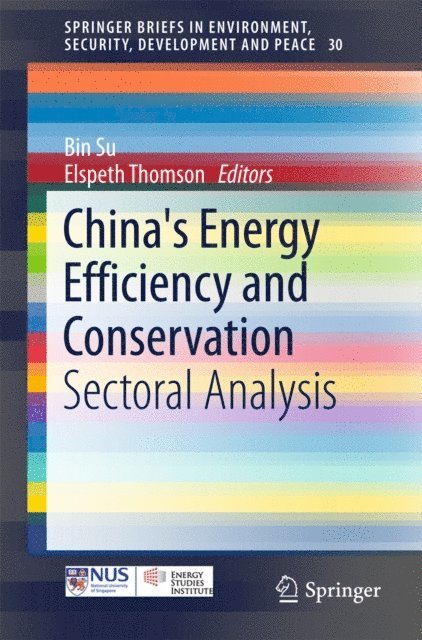 Elspeth Thomson, Bin Su - China's Energy Efficiency and Conservation, E-bok