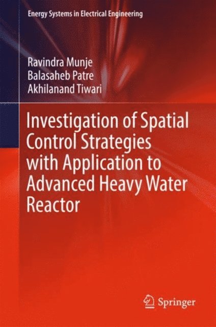 Akhilanand Tiwari, Balasaheb Patre, Ravindra Munje - Investigation of Spatial Control Strategies with Application to Advanced Heavy Water Reactor, E-bok