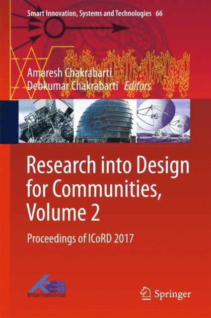 Debkumar Chakrabarti, Amaresh Chakrabarti - Research into Design for Communities, Volume 2, E-bok