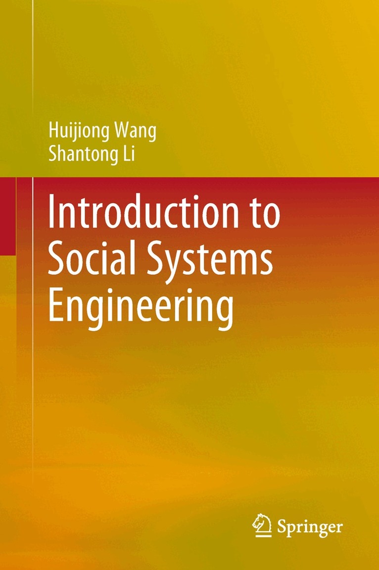 Huijiong Wang, Shantong Li - Introduction to Social Systems Engineering, Inbunden. Tillgänglighet: Lägg i varukorg