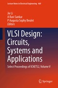 VLSI Design: Circuits, Systems and Applications