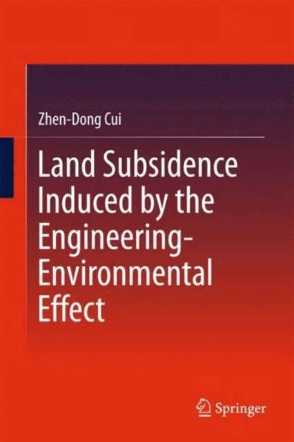 Zhen-Dong Cui - Land Subsidence Induced by the Engineering-Environmental Effect, E-bok