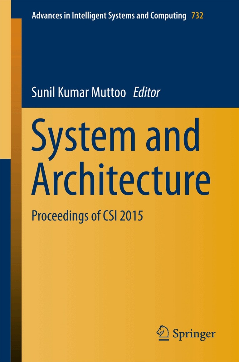 Sunil Kumar Muttoo - System and Architecture, Häftad