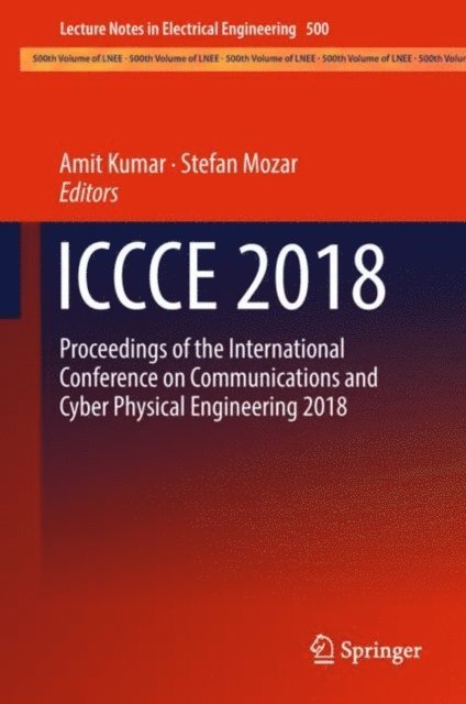 Stefan Mozar, Amit Kumar - ICCCE 2018, E-bok