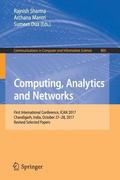 Computing, Analytics and Networks