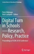 Digital Turn in Schools-Research, Policy, Practice