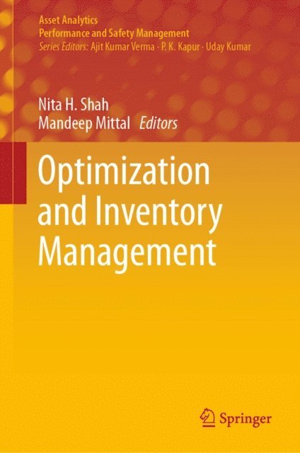 Mandeep Mittal, Nita H. Shah - Optimization and Inventory Management, E-bok