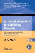 Advanced Informatics for Computing Research