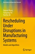 Rescheduling Under Disruptions in Manufacturing Systems
