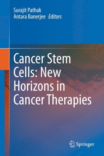 Antara Banerjee, Surajit Pathak - Cancer Stem Cells: New Horizons in Cancer Therapies, E-bok
