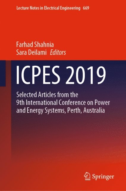 Sara Deilami, Farhad Shahnia - ICPES 2019, E-bok