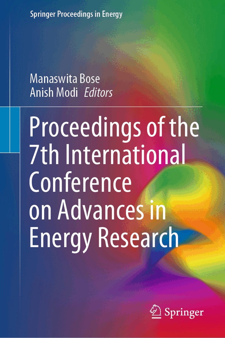 Manaswita Bose, Anish Modi - Proceedings of the 7th International Conference on Advances in Energy Research, Övrigt. Tillgänglighet: Lägg i varukorg