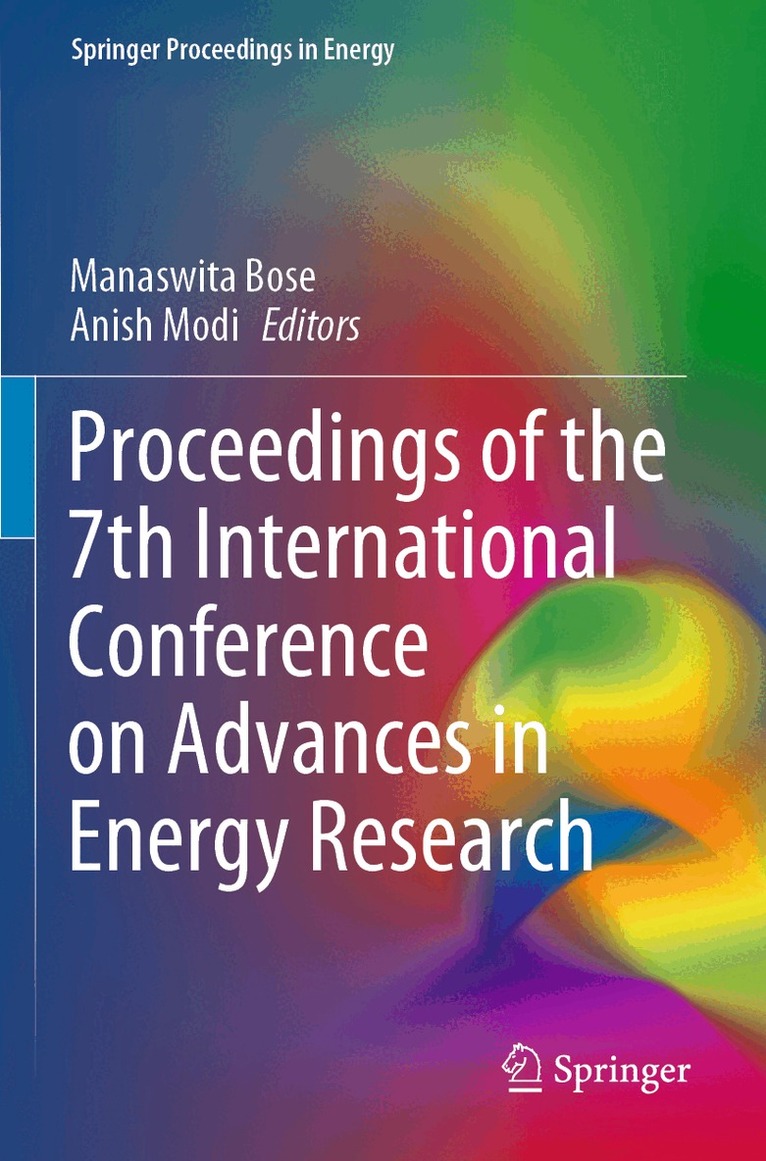 Manaswita Bose, Anish Modi - Proceedings of the 7th International Conference on Advances in Energy Research, Övrigt