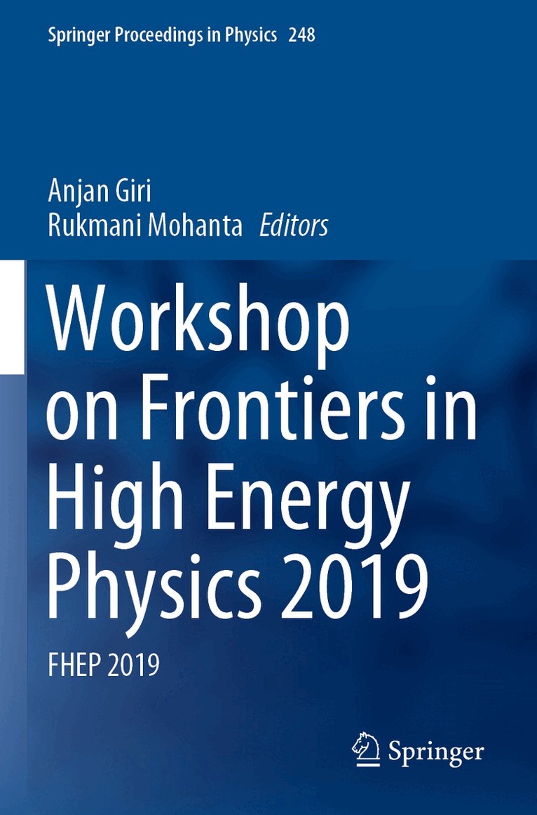 Anjan Giri, Rukmani Mohanta - Workshop on Frontiers in High Energy Physics 2019, Häftad