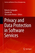 Privacy and Data Protection in Software Services