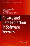 Privacy and Data Protection in Software Services