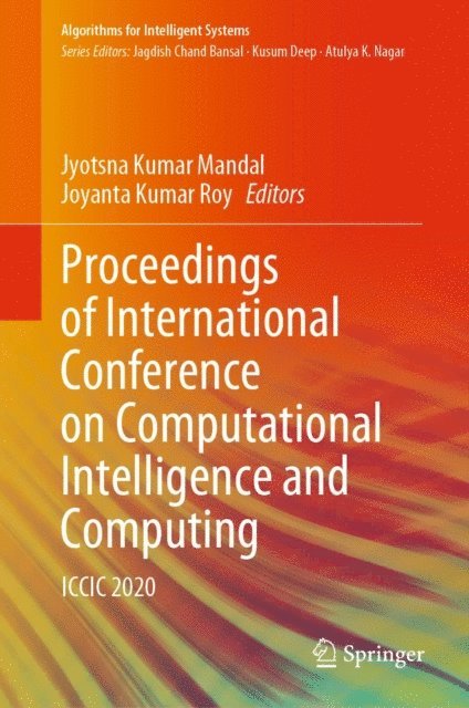 Joyanta Kumar Roy, Jyotsna Kumar Mandal - Proceedings of International Conference on Computational Intelligence and Computing, E-bok