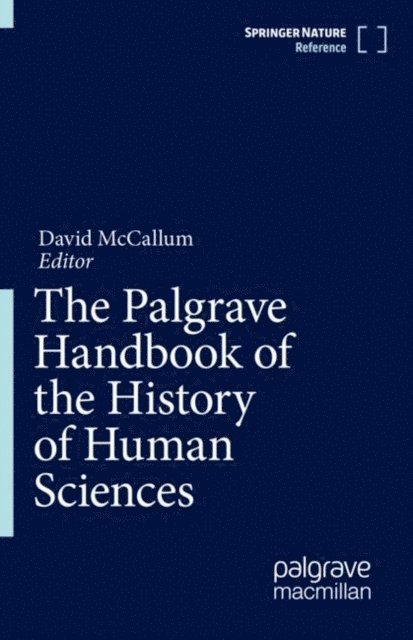 David McCallum - Palgrave Handbook of the History of Human Sciences, E-bok