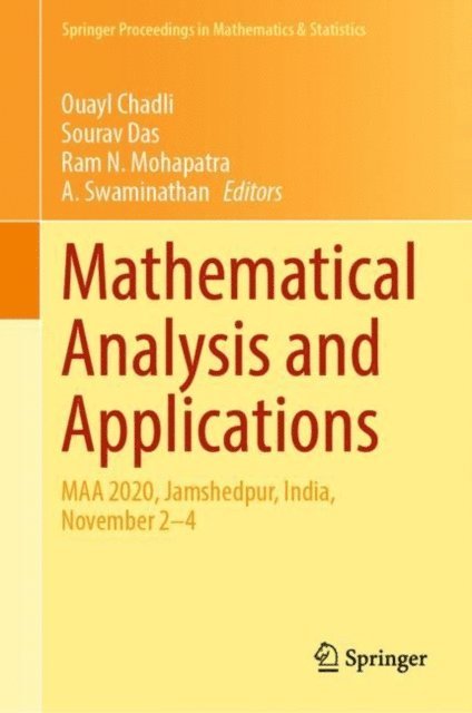 A. Swaminathan, Ram N. Mohapatra, Sourav Das, Ouayl Chadli - Mathematical Analysis and Applications, E-bok