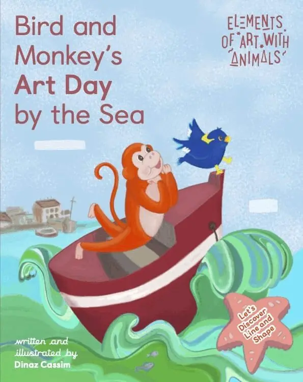 Dinaz Cassim - Bird and Monkey’s Art Day by the Sea, Häftad. Tillgänglighet: Lägg i varukorg