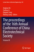 proceedings of the 16th Annual Conference of China Electrotechnical Society