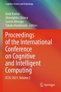 Proceedings of the International Conference on Cognitive and Intelligent Computing