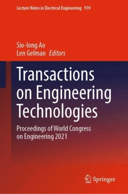 Transactions on Engineering Technologies