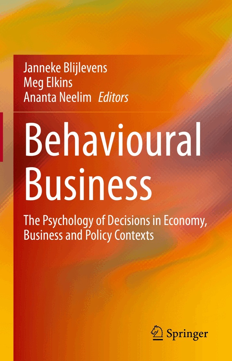 Janneke Blijlevens, Meg Elkins, Ananta Neelim - Behavioural Business, Inbunden