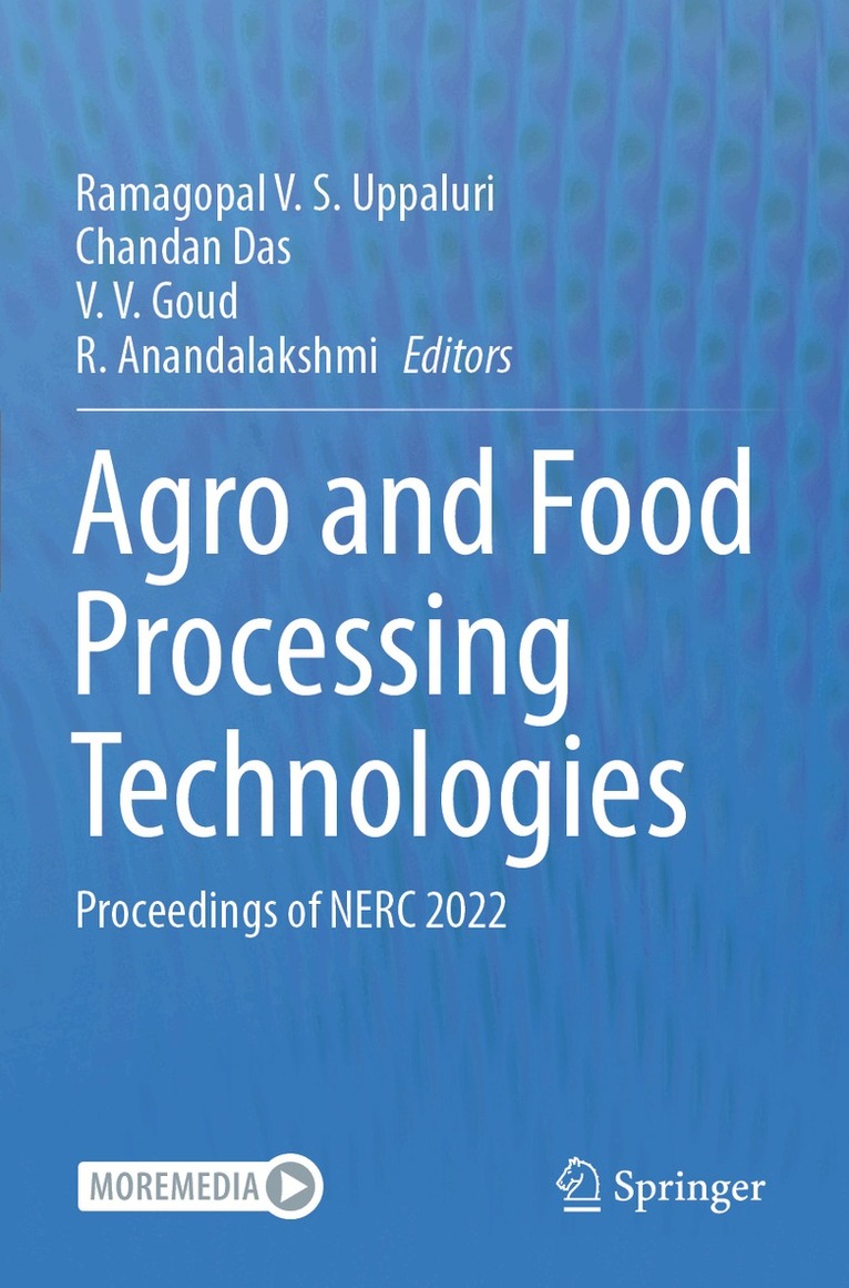 Ramagopal V.S. Uppaluri, Chandan Das, V.V. Goud, R. Anandalakshmi - Agro and Food Processing Technologies, Häftad. Tillgänglighet: Lägg i varukorg