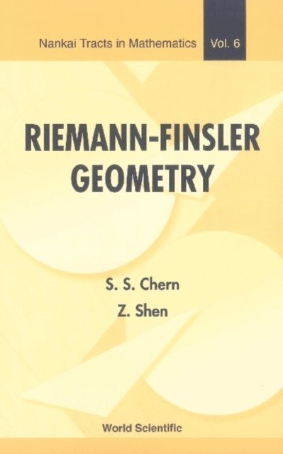 Shen Zhongmin Shen, Chern Shiing-shen Chern - Riemann-finsler Geometry, E-bok