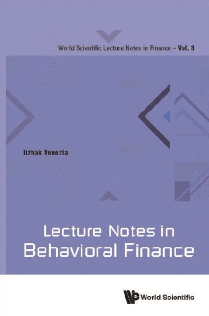 Venezia Itzhak Venezia - Lecture Notes In Behavioral Finance, E-bok