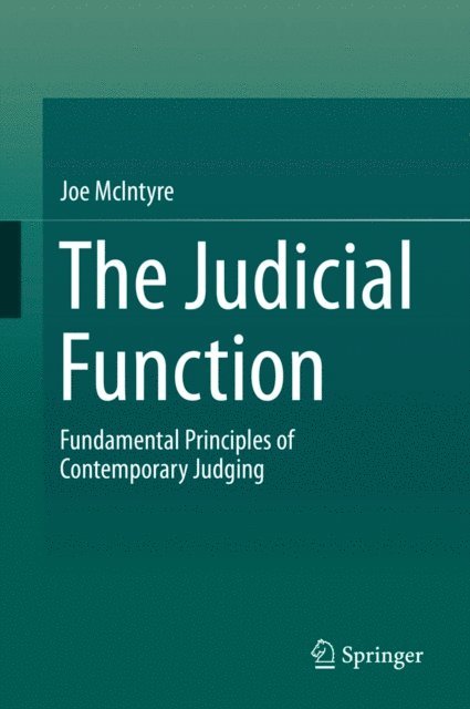 Joe McIntyre - Judicial Function, E-bok