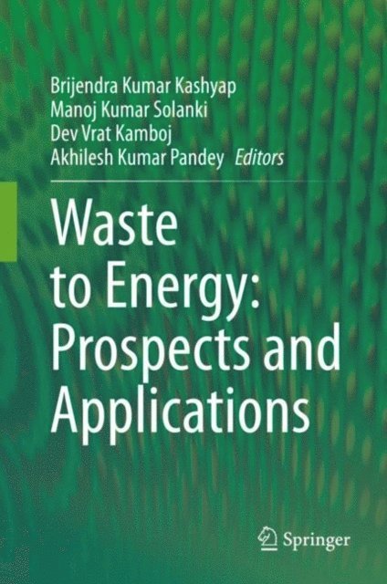 Akhilesh Kumar Pandey, Dev Vrat Kamboj, Manoj Kumar Solanki, Brijendra Kumar Kashyap - Waste to Energy: Prospects and Applications, E-bok