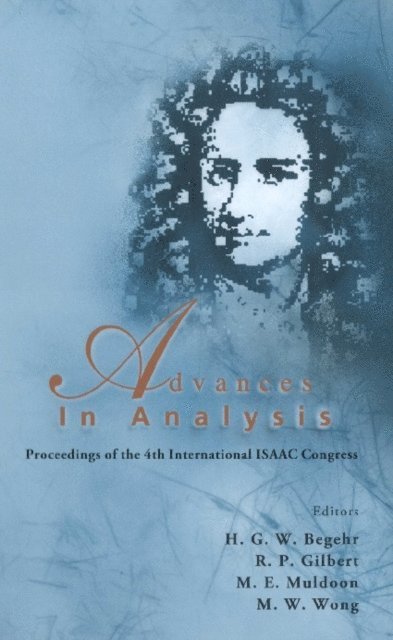 Muldoon Martin E Muldoon, Wong Man-wah Wong, Gilbert Robert Pertsch Gilbert, Begehr Heinrich G W Begehr - Advances In Analysis - Proceedings Of The 4th International Isaac Congress, E-bok