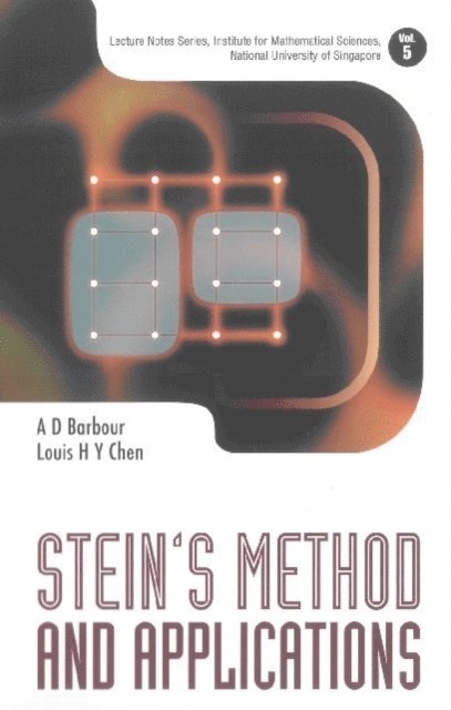 Barbour Andrew Barbour, Chen Louis Hsiao Yun Chen - Stein's Method And Applications, E-bok