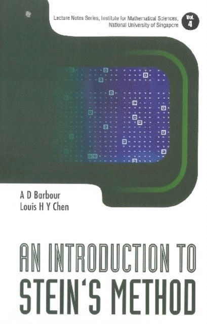 Chen Louis Hsiao Yun Chen, Barbour Andrew Barbour - Introduction To Stein's Method, An, E-bok