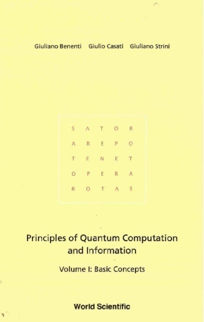 Strini Giuliano Strini, Casati Giulio Casati, Benenti Giuliano Benenti - Principles Of Quantum Computation And Information - Volume I: Basic Concepts, E-bok