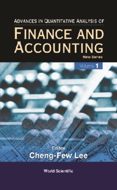 Lee Cheng Few Lee - Advances In Quantitative Analysis Of Finance And Accounting - New Series, E-bok