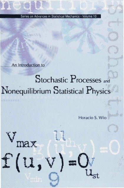 Wio Horacio Sergio Wio - Introduction To Stochastic Processes And Nonequilibrium Statistical Physics, An, E-bok