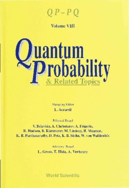 Accardi Luigi Accardi - Quantum Probability And Related Topics: Volume Viii, E-bok